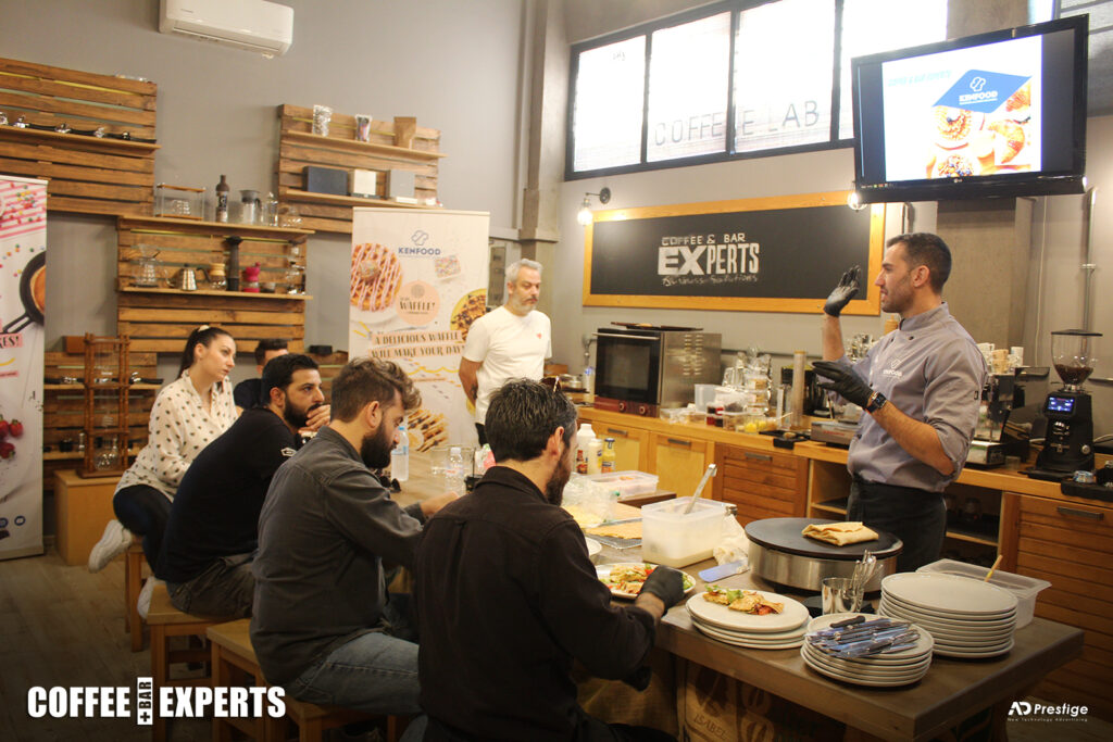 Coffee & Bar Experts: Σεμινάριο pancakes & waffles, απ την Kenfood